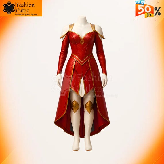 Phoenix Queen Red Leather Mage Armor Dress | Christmas Fantasy Warrior Gown  | Fire Cosplay Gear - Etsy Israel