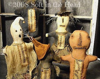 Halloween Stump Doll E-Pattern