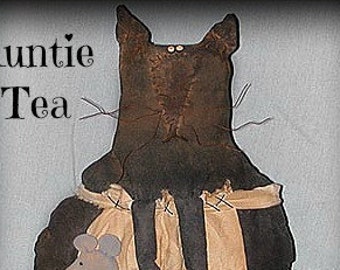 Auntie Tea the Cat E-Pattern