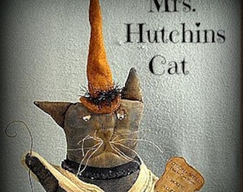 Mrs. Hutchins Cat E-Pattern
