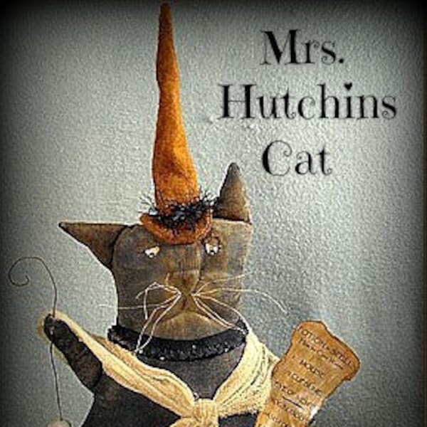 Mrs. Hutchins Cat E-Pattern