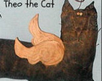 Theo the Cat E-Pattern