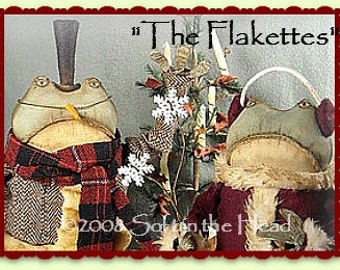 Flakette's Snow Frogs E-Pattern