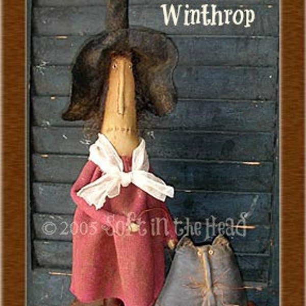 Elvira Stump and Winthrop Cat E-Pattern