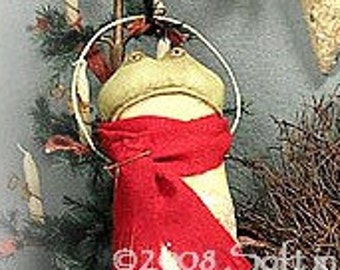 Frogcicles Tree Ornament E-Pattern