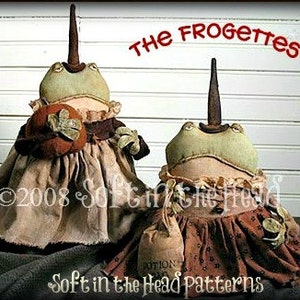 Frogette Witch E-Pattern