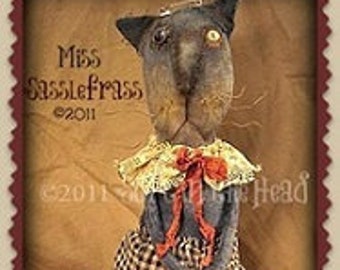 Miss Sasslefrass Cat E-Pattern
