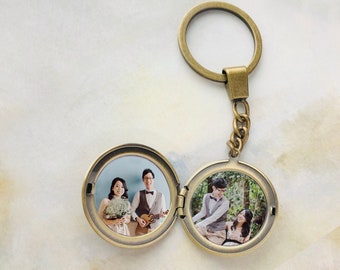 LOT OF 10 PCS VINTAGE STYLE BRASS CALENDAR KEY CHAIN CHRISTMAS GIFT