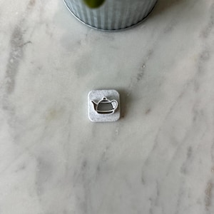 Short Teapot Polymer Clay Cutter