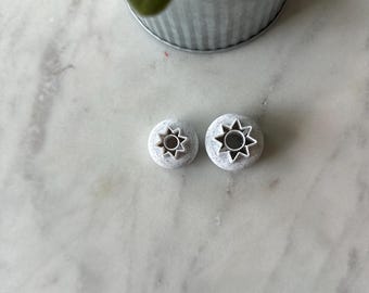 Sun Stud Polymer Clay Cutter