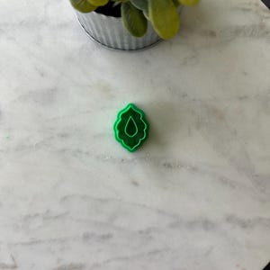 Fancy Drop with Cutout Polymer Clay Cutter