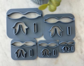 Ribbon Bow Builder Polymer Clay Cutter