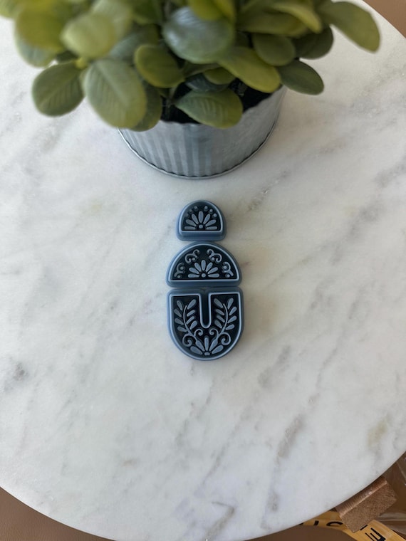 Boho Dangle Polymer Clay Cutter Set | Boho Clay Cutter | Summer Clay Cutter | Beach Clay Cutter