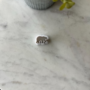 Bear Polymer Clay Cutter | Animal Clay Cutter