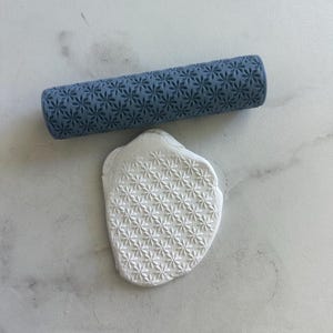 Starflower Polymer Clay Texture Roller