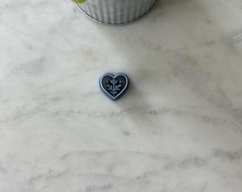 Folk Heart Polymer Clay Cutter | Valentine’s Day Polymer Clay Cutter | Nordic Clay Cutter