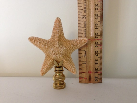 Starfish Lamp Finial Finials Lamps Starfish Lighting Lamp Etsy