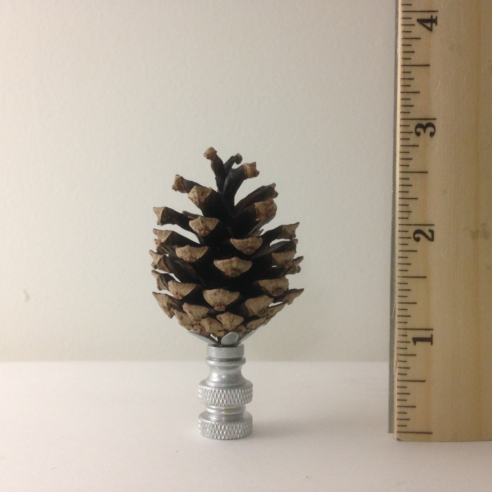 Maine Pine Cone Lamp Finialpine Conelamp Etsy