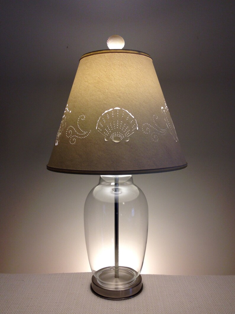 Fill Your Own Seashell Lamp Fillable Seashell Lamp Etsy