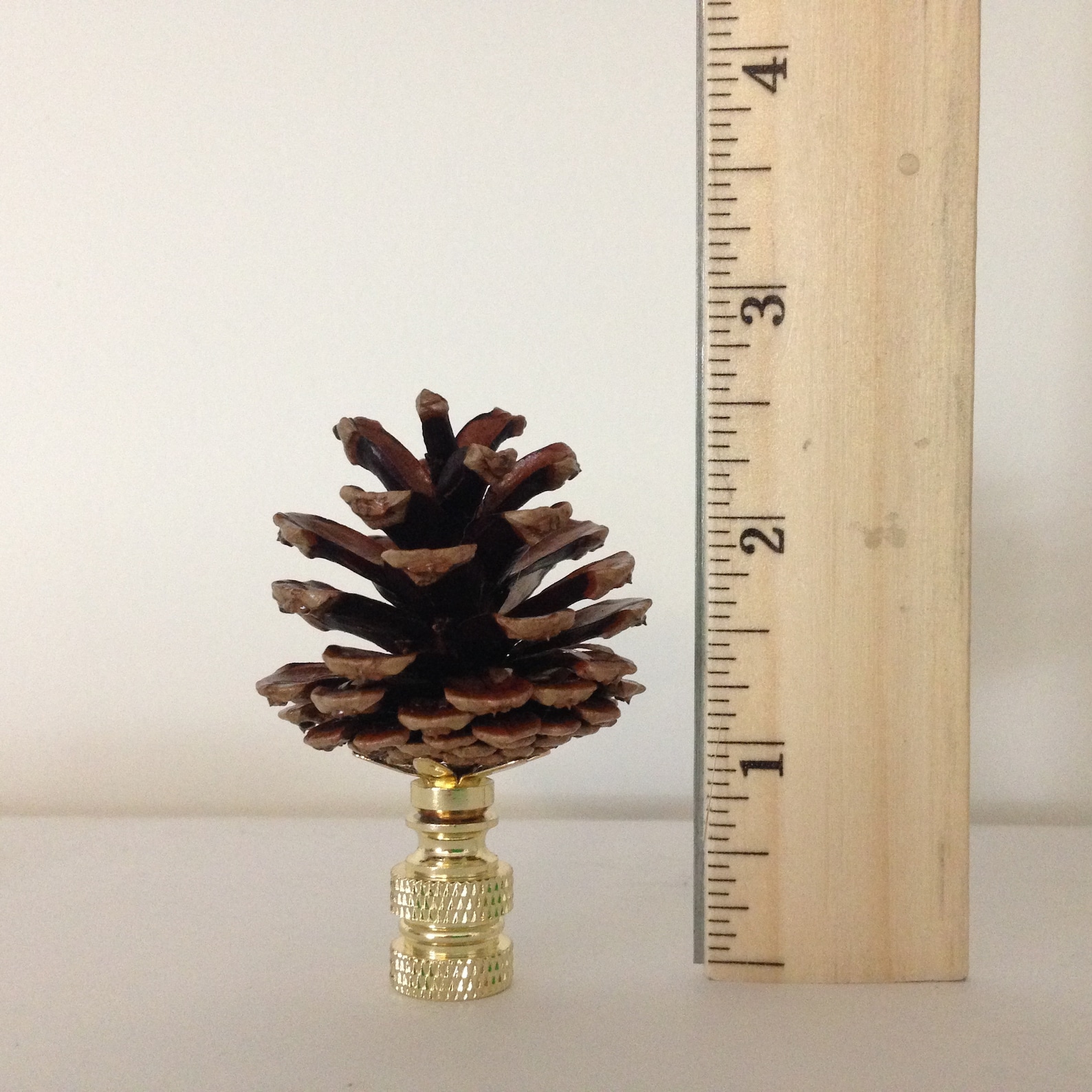 Maine Pine Cone Lamp Finialpine Conelamp Etsy