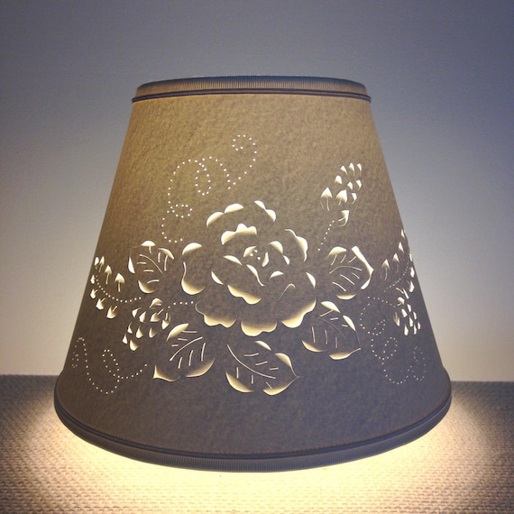 Lampshade cut out design deals
