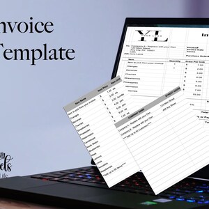 Efficient Invoice Template with Auto-Fill - Perfect for Recurring Customers and items!