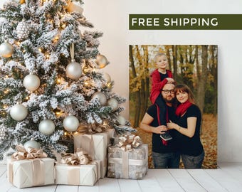Custom Canvas Wall Art, Personalized Photo Prints, Picture to Canvas, Framed Home Decor, Unique Gift Idea, Frame or no Frame