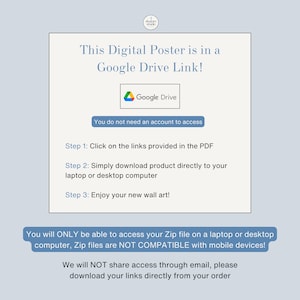 K&ouml;nnte beinhalten: Ein digitales Poster steht zum Download &uuml;ber einen Google Drive-Link zur Verf&uuml;gung. Das Poster ist ohne Google-Konto zug&auml;nglich. Anweisungen zum Herunterladen des Posters auf einen Laptop oder Desktop-Computer werden bereitgestellt. Das Poster ist nicht mit Mobilger&auml;ten kompatibel.