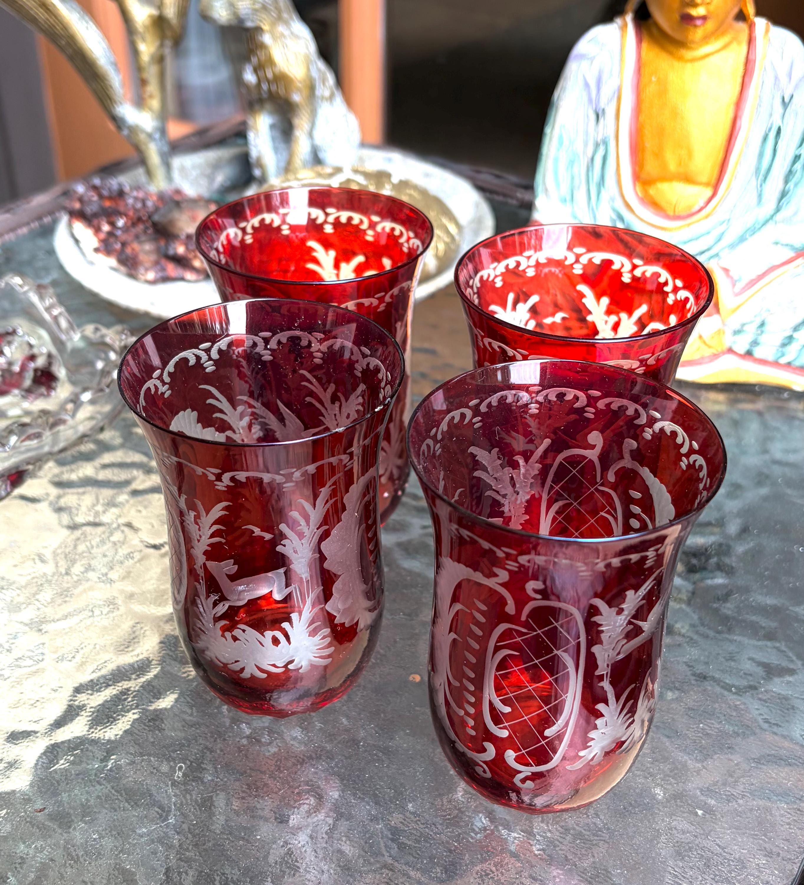 酒器　チェコ製 飲料・酒 酒器 チェコ製