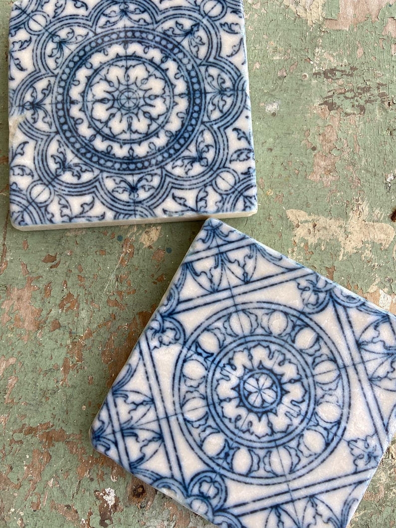 The Painted Lily Cool Nights Stone Coaster