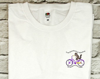 Meme mapache - Si mi abuela tuviera ruedas - Camiseta unisex - Camiseta - Y2K - Millennial - GenZ