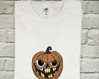 Halloween-T-Shirt - Kürbis