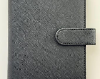 A6 Personal Saffiano (Smooth) Binder