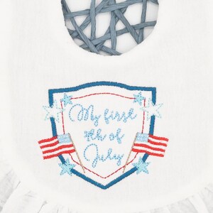 Embroidered Holiday Baby Bibs – New Designs Added Frequently