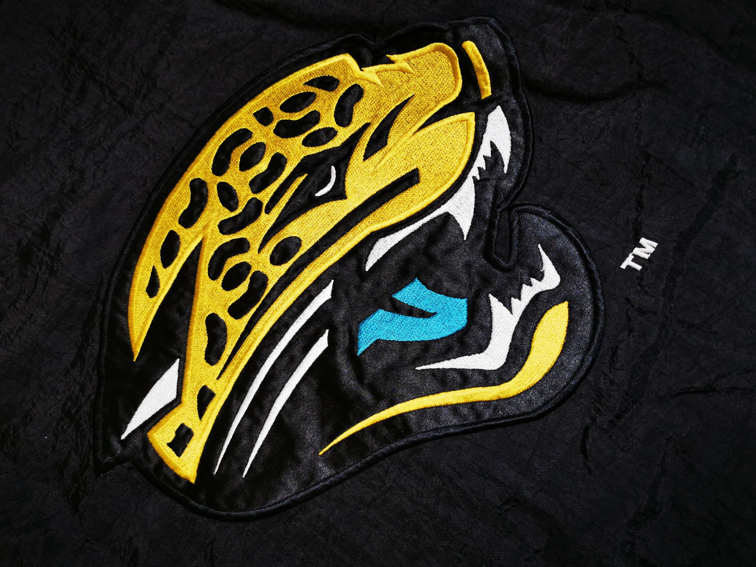 90年代 NFL JAGUARS ハーフジップ スタジアムジャケット