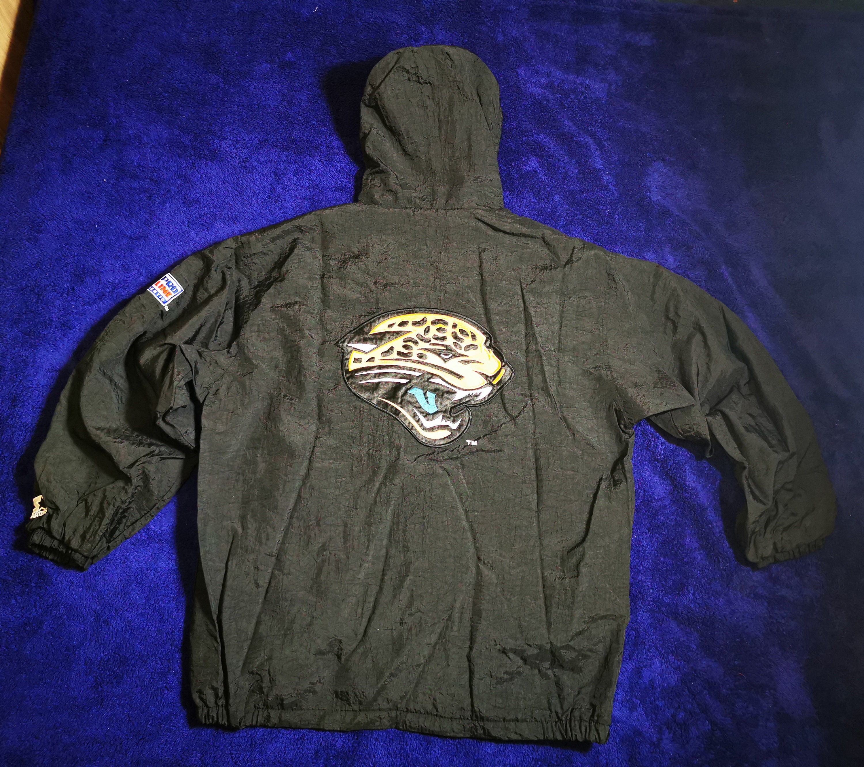 Jacksonville Jaguars XL Vintage Bomber Jacket 90's Retro