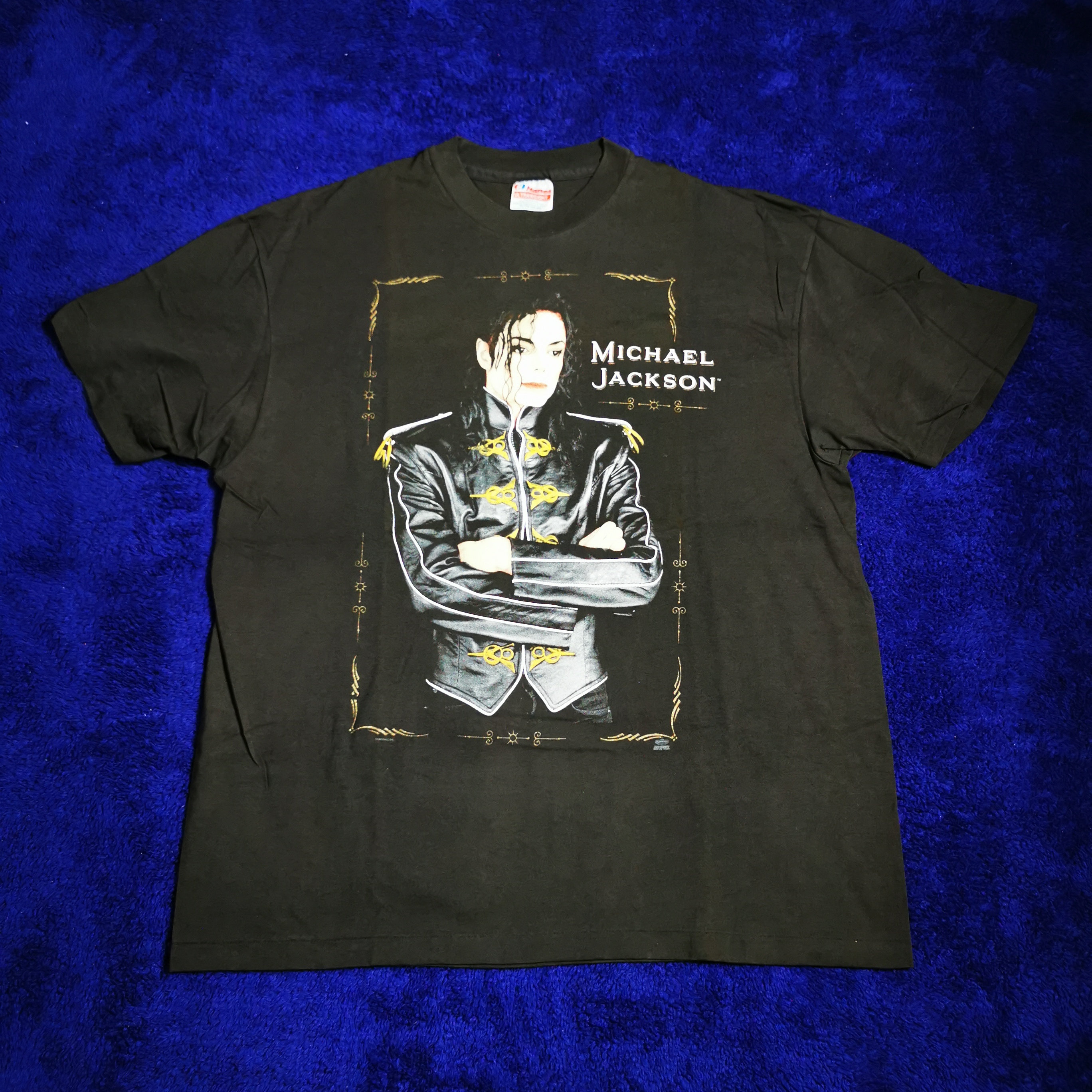 マイケル ジャクソン Tシャツ Lサイズ DANGER TOURS 90s Vintage