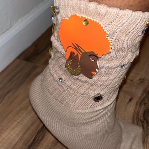 She is woman junk socks