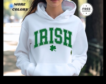 Irish Shamrock Hoodie: St. Patrick's Day Festive Style