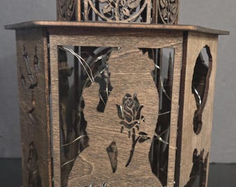 Beauty and The Beast Lantern