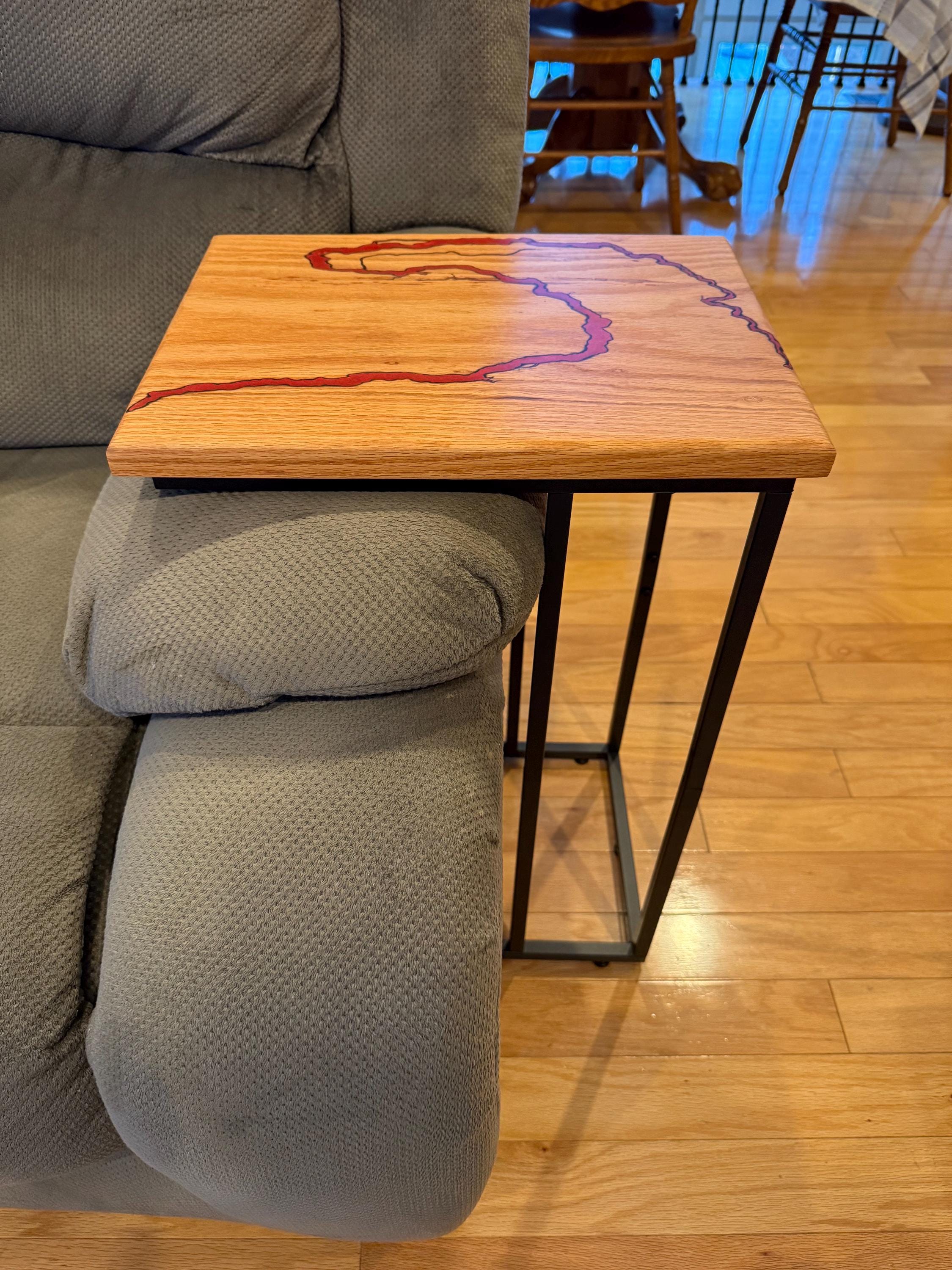 Fractal Burned End Tables - Etsy