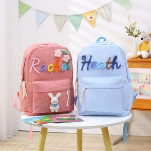 Custom Kids Backpack With Name,Toddler Book Bag,Back to School,School Bag,Children&#39;s Backpack,Toddler Backpack,Kid Gift