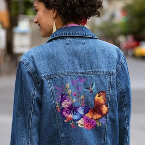 Leather Butterfly Jacket - Etsy