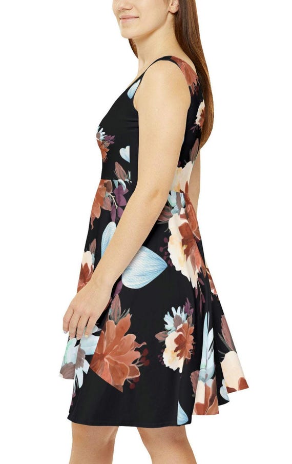 skater dress for summer Can't Resist Chiffon Floral Skater Dress