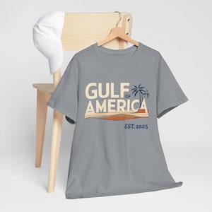 Gulf of America Tee: Unisex Heavy Cotton T-Shirt