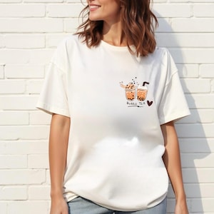 Bubble Tea Lover T-Shirt, Boba Tee, Milk Tea Fan Shirt, Tea Addict Top, Gift for Bubble Tea Enthusiast