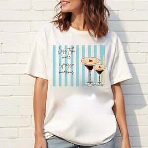 Espresso Martini Shirt, Tini Time, Summer tee, Espresso Martini Social Club Shirt, Espresso Martini Lover Gift, Trending summer shirts 2025