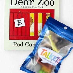 親愛なる動物園へ | ストーリーテリングセット | TALKETS® | ストーリーパック | ストーリーリテリングおもちゃ | 言語療法用小道具 | 幼児向け絵本のお供 |