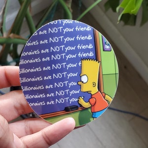 the simpsons, Bart Simpson, bart simpson sticker