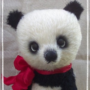 Teddy Bear Sewing Pattern PDF Pattern Mohair Panda Bear Teddy Bear Pattern Instant Download By Kim Endlich